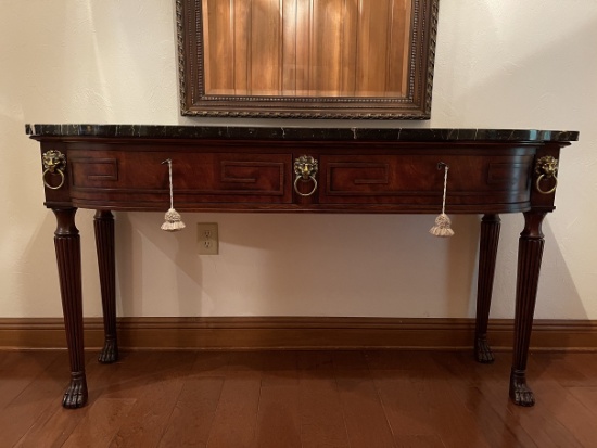 Marble Top Sideboard