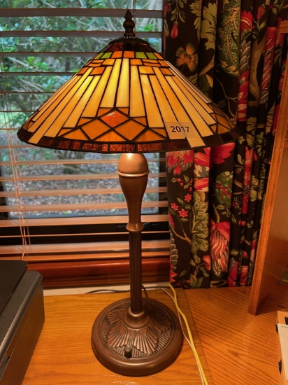 Leaded Glass Lamp