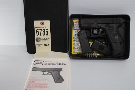 Glock 27, .40 S&W, pistol