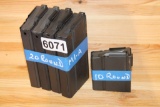 Magazines - M1-A, 4-20Rd. Mags & 1-Short Mag. (10Rd.)