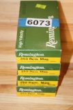 Ammo 4 boxes Remington 350 Rem Mag