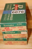 Ammo 3 boxes Remington 458 Win Mag