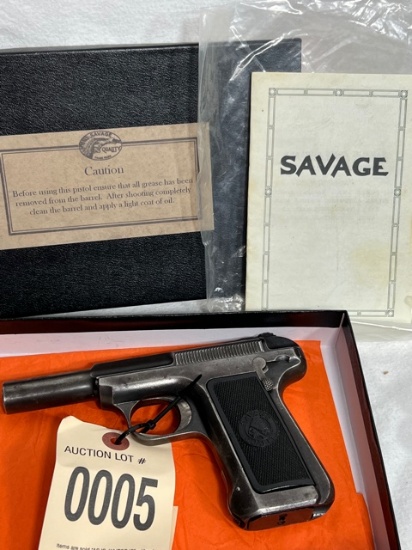 Savage Model 1907 (1905) 7.65 pistol