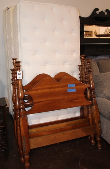 Pair of Stickley twin beds