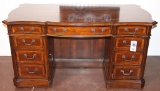 Desk with inlays