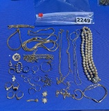 Lot of Costume Jewerly, Some Sterling Silver