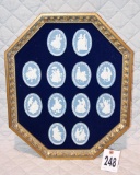 Wedgwood blue calendar plaques