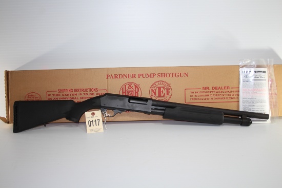 H&R 1871, 12 ga Pardner Pump Shotgun
