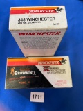 348 Winchester Boxed Ammo