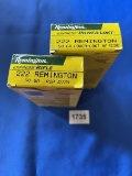 222 Remington Boxed Ammo