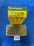 38 Auto Colt Remington Ammo