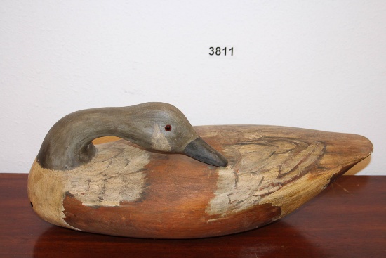 Wooden Goose carving