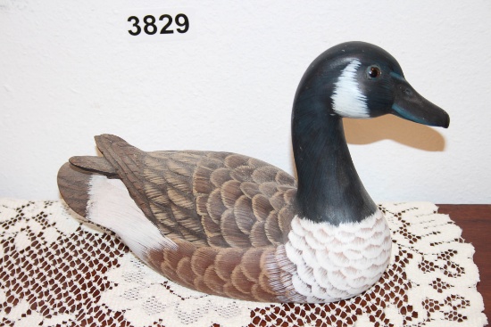 Canadian Goose Carving
