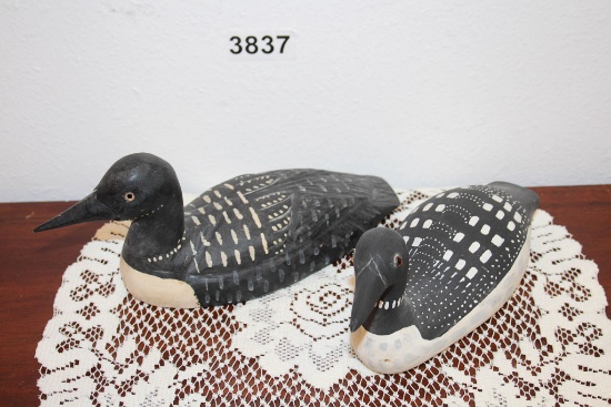 Pair of Loon Decoys