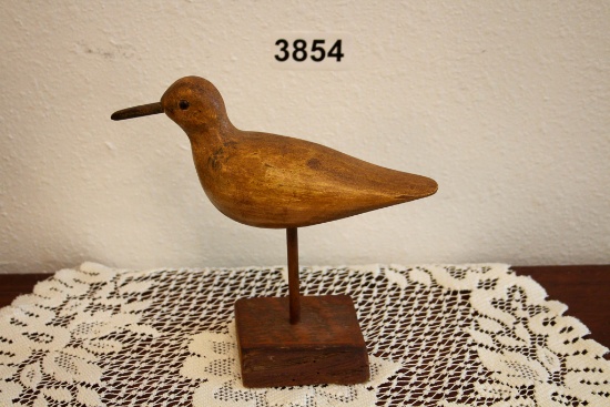 Primative Shorebird Carving