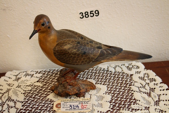 Lloyd Johnson Dove Carving