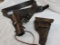 2 leather holsters