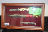Solingen Germany knife collection in case