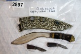 1960 Giricka India/Nepal knives
