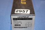 Leupold 4-12x40 scope