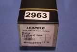Leupold 3-9x40 scope