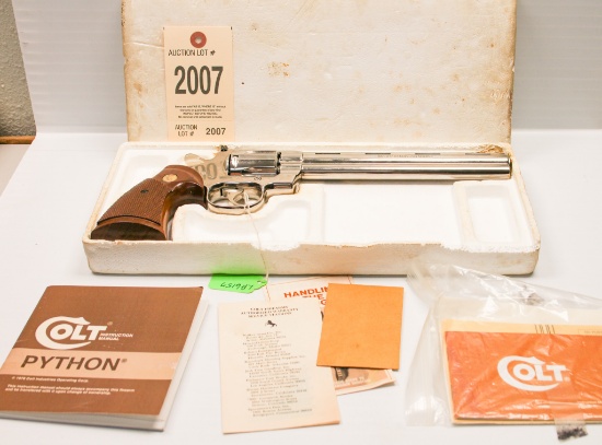 Colt Python .357 Revolver LA6157