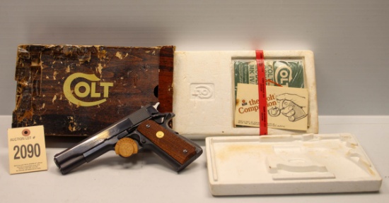 Colt Series 70, .38 Super Auto Pistol