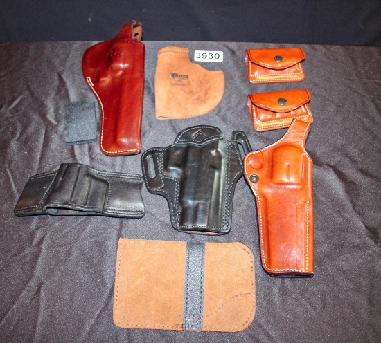 Leather Holsters Lot