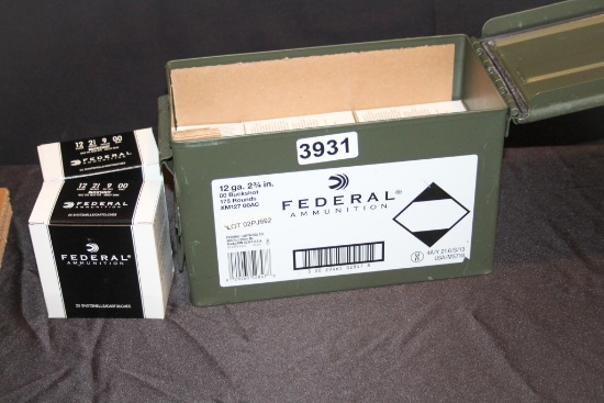 Federal 12 GA Ammo & Can