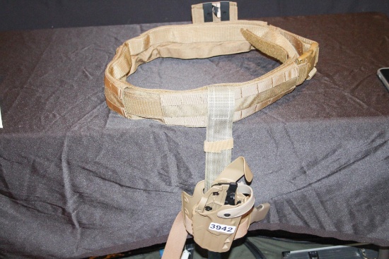 Tan Tactical Theigh Holster