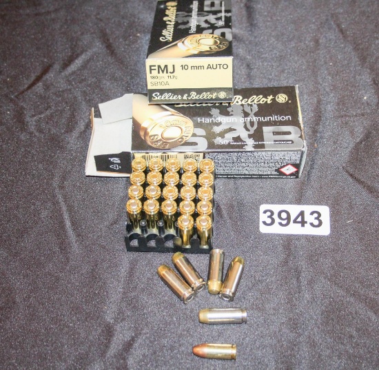 10mm S& B Ammo 2 Boxes