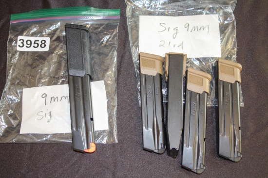 5 - 9mm SIG Sauer Extended Mags