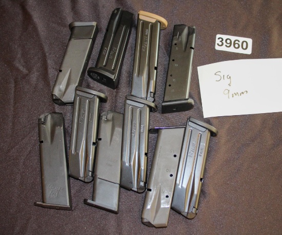 10 - 9mm Sig Mags
