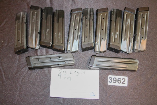 12 - Sig Legion 9mm Mags