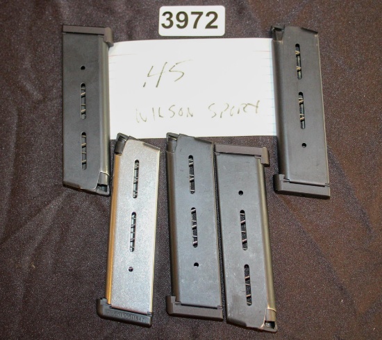 5 - Wilson Combat .45 ACP Mags