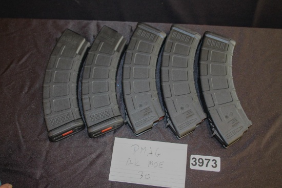 5 - PMAG AK MOE 30 Mags
