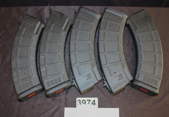 5 - PMAG AK MOE 30 Mags