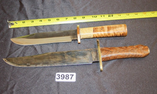 2 - Custome Forged Hunting Knives