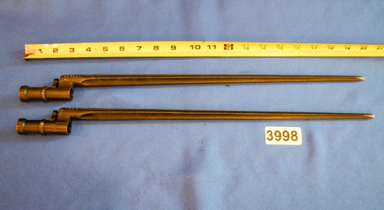 2 - Rifle Bayonets with SN