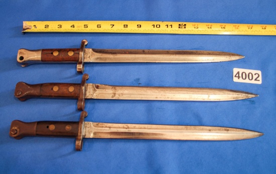 3 - British Rifle Bayonets