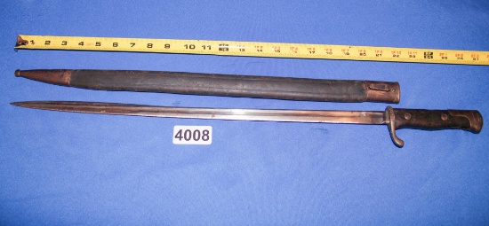 27" Sword with Scabbard