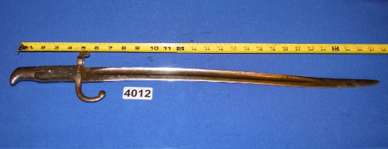 28" Yaghatan Shaped Bayonet Sword