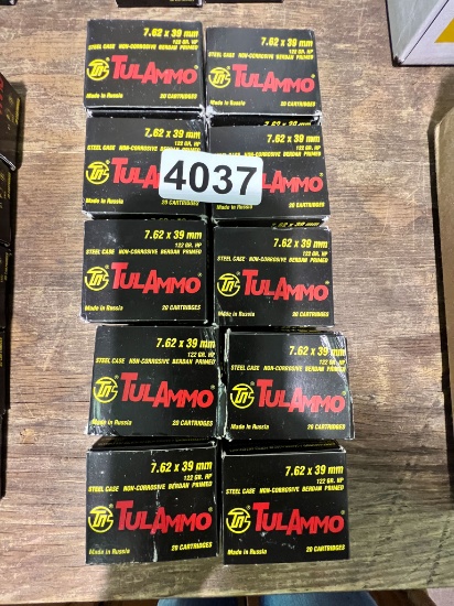 7.62 x 39 ammo