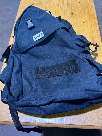 Black backpack
