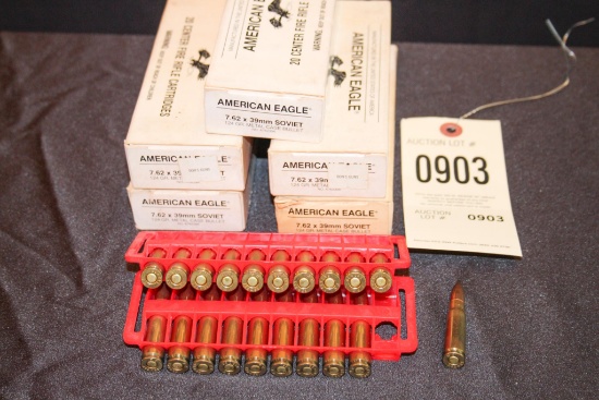 American Eagle 7.62x39mm Soviet, 5 Boxes