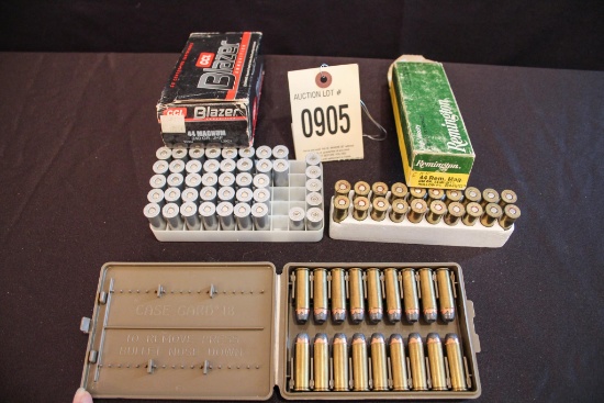 44 Mag Blazer & Remington, 58 Rds...
