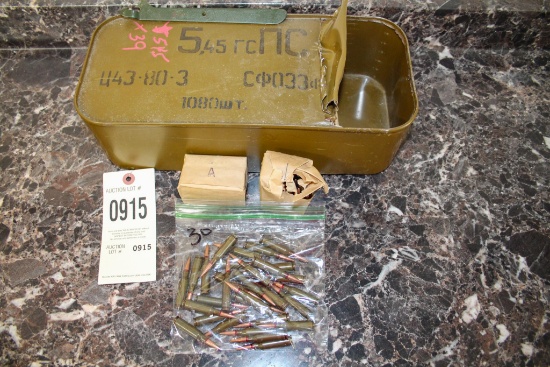 5.45x39 Russian Surplus Rifle Ammo 630+ Rds. Total