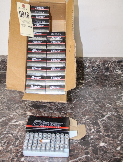 .45 Auto Blazer Ammo 900 Rds. Total