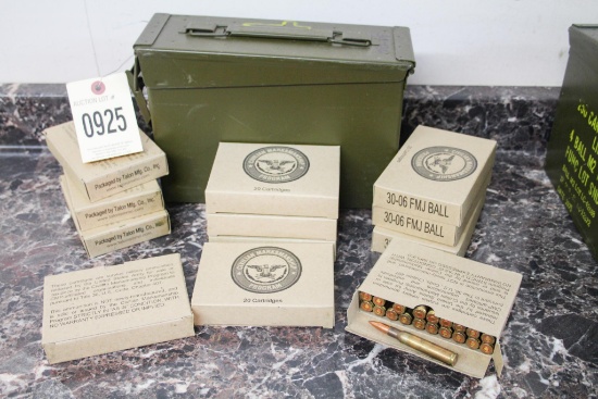 30-06 Talon Mfg. In Ammo Can 240 Rds. Total