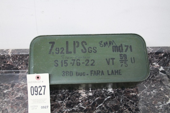 8mm Soviet Surplus Ammo In Can